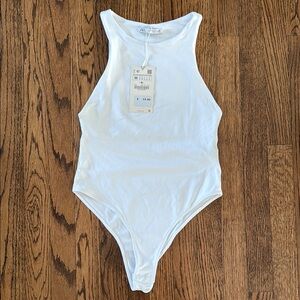 Zara Classic White Bodysuit